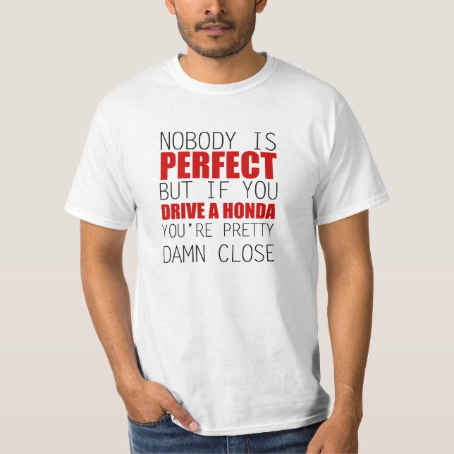 Camiseta Ninguém é perfeito (Frente)