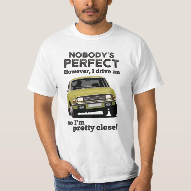Camiseta Ninguém é perfeito - Austin I.R. (Frente)