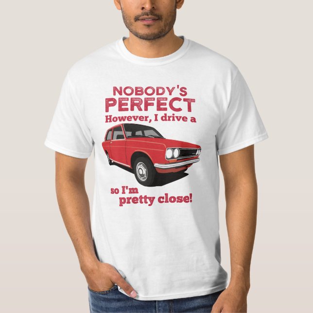 Camiseta Ninguém é perfeito - Datsun (Frente)