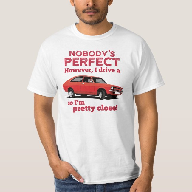 Camiseta Ninguém é perfeito, mas... Morris Marina Coupe (Frente)