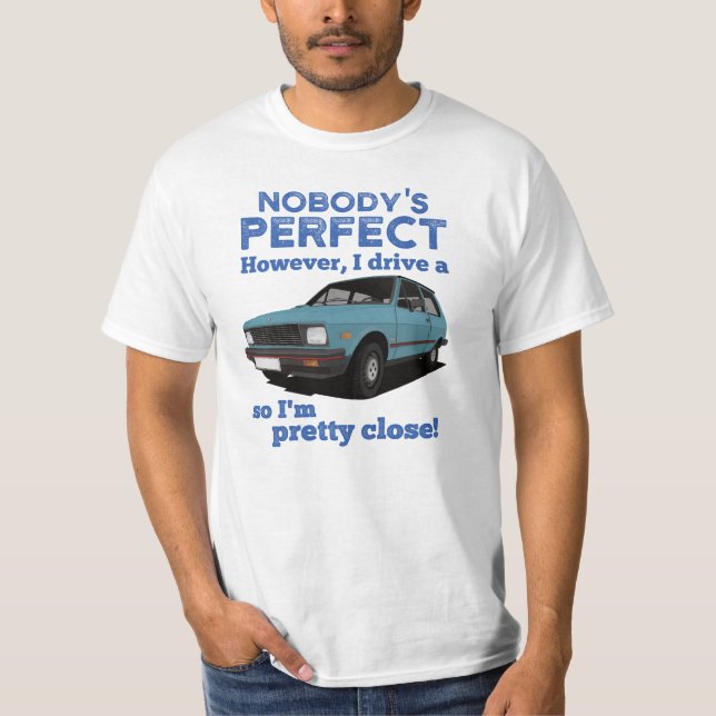 Camiseta Ninguém é perfeito - Yugo (Frente)