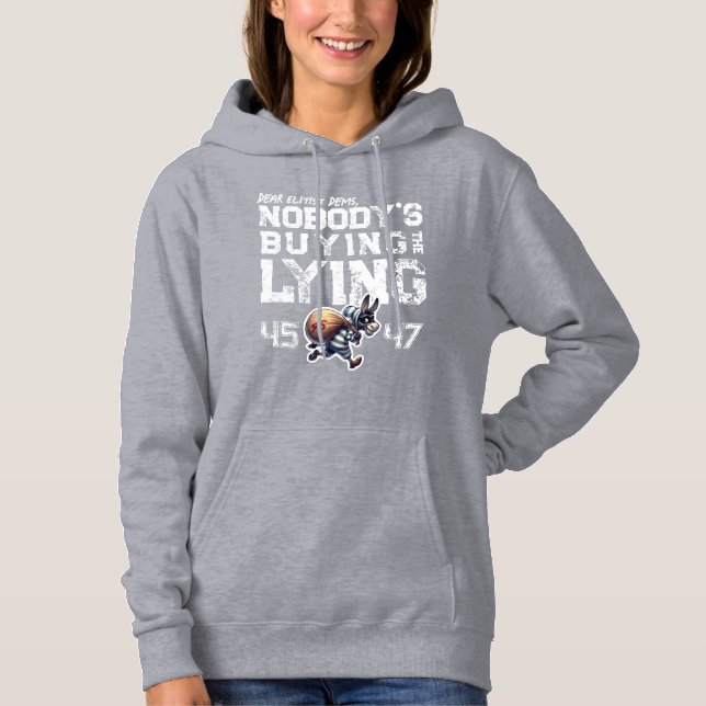 Camiseta NINGUÉM ESTÁ COMPRANDO A MENTIRA | 46 ROUBADO | Tr (Frente)
