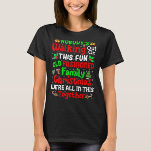Camiseta Ninguém está saindo neste Cristo Divertido da Famí