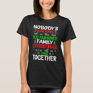 Camiseta Ninguém está saindo neste Cristo Divertido da Famí