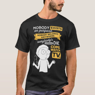 Camiseta Ninguém existe de propósito, ninguém pertence a lu