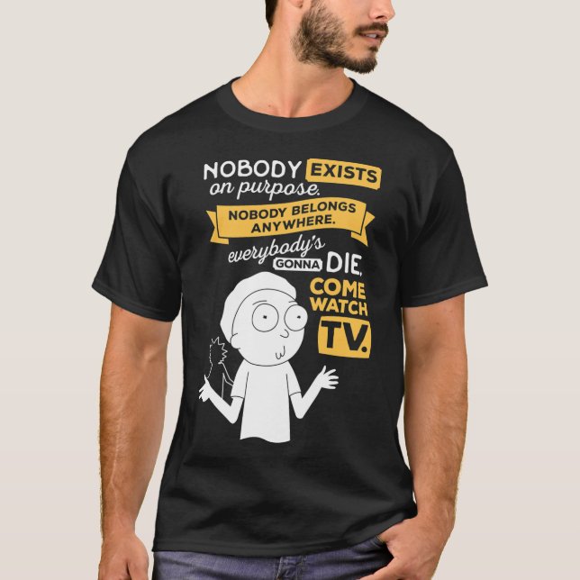 Camiseta Ninguém existe de propósito, ninguém pertence a lu (Frente)