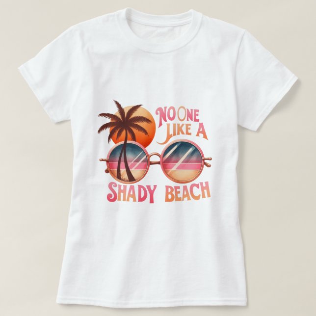 Camiseta Ninguém gosta de uma praia arenosa (Frente do Design)