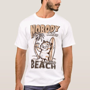 Camiseta Ninguém gosta de uma praia shady