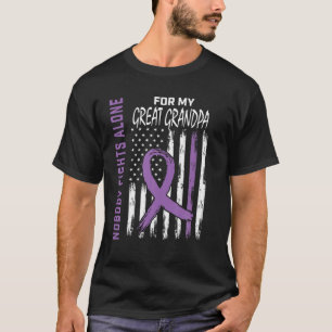 Camiseta Ninguém luta sozinho Excelente Vovô Lupus Consciên