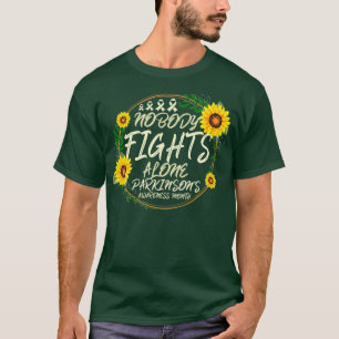 Camiseta Ninguém luta sozinho pelo mês de consciência do