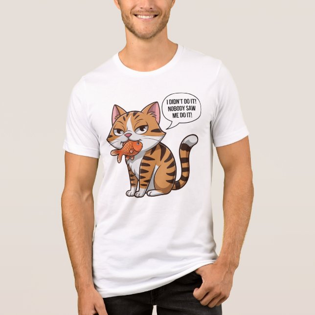 Camiseta Ninguém Me Viu Fazer Isso (Frente)