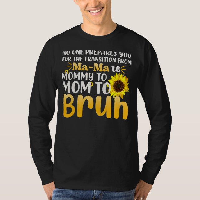 Camiseta Ninguém O Prepara Para A Transição (Frente)