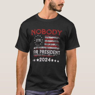 Camiseta Ninguém para o Presidente 2024, Eleições Políticas