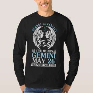 Camiseta Ninguém Perfeito, Mas Se Você Está Nascer Como Gem