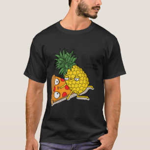 Camiseta Ninguém precisa saber Pizza Pineapple Engraçado
