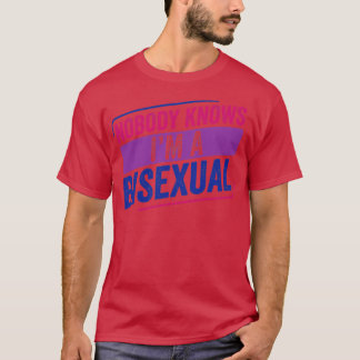 Camiseta Ninguém Sabe Bandeira Do Orgulho Bissexual