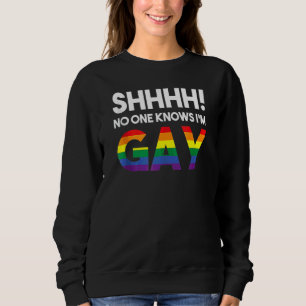 Camiseta Ninguém sabe que sou Gay Lgbt Direitos Gays Pro