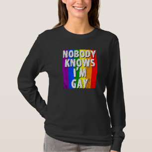 Camiseta Ninguém Sabe Que Sou Gay Lgbt Orgulho gay