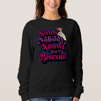 Camiseta Ninguém sabe que sou um Orgulho Bissexual Cute Bi