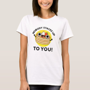 Camiseta Ninguém Se Arrepende De Ti Engraçado Pancake Pun