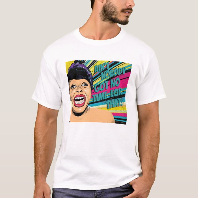Camiseta Ninguém tem tempo (Frente)