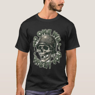 Camiseta Ninguém Vai Esquecer Você — Relíquias da Guerra de