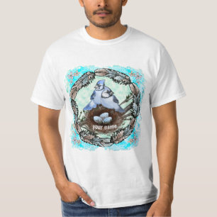 Camiseta Ninho de gralha-azul