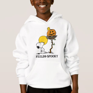 Camiseta Ninho de Snoopy & Woodstock com Jack O' Lanterna