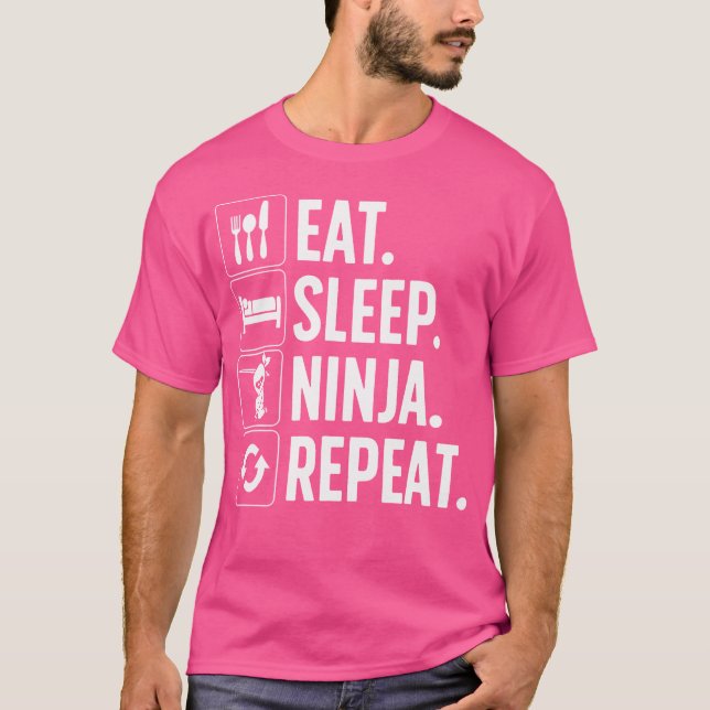 Camiseta Ninja Art For Ninja Martial Arts Ninja (Frente)