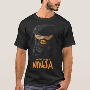 Camiseta Ninja Baby Eu quero ser Ninja 1