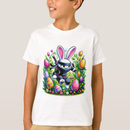 Camiseta Ninja Bunny Páscoa Adventure