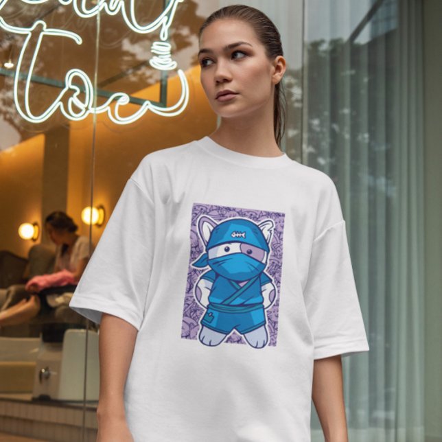 Camiseta Ninja Cat (Criador carregado)