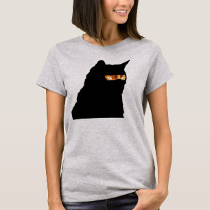 Camiseta Ninja Cat não é usada
