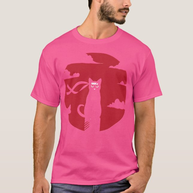 Camiseta Ninja Cat Redmoon (Frente)