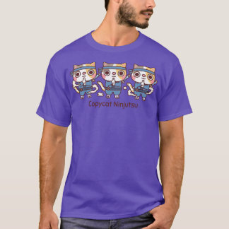 Camiseta Ninja Cats cat Ninjutsu Engraçado