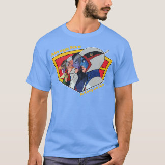 Camiseta Ninja Científico Gatchaman Batalha dos Planetas A