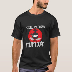 Camiseta Ninja de culinário engraçado para cozinheiros e ch