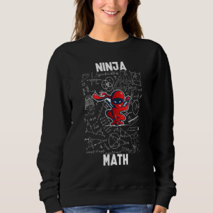 Camiseta Ninja De Matemática Para Professores De Matemática