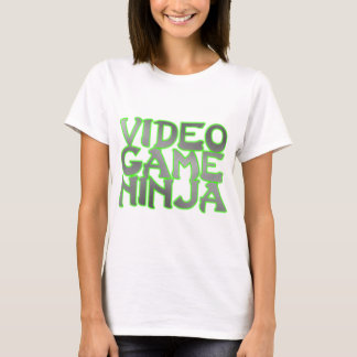 Camiseta NINJA do JOGO DE VÍDEO (verde)