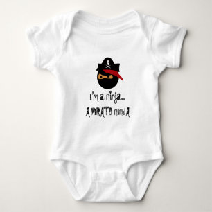 Camiseta ninja do pirata, eu sou um Ninja….UM NINJA DO