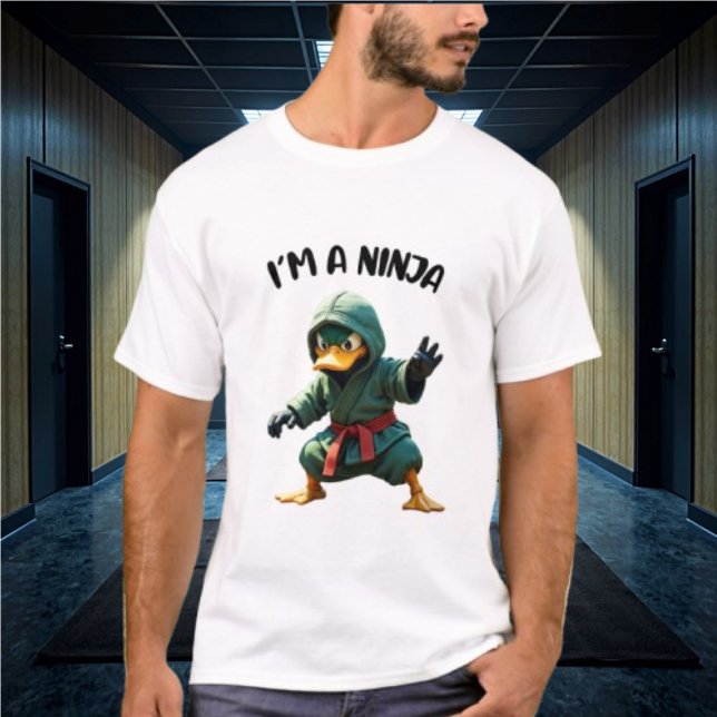 Camiseta Ninja Duck Tshirt (Criador carregado)