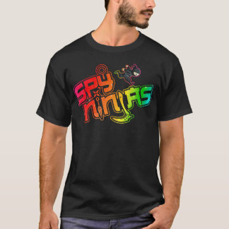 Camiseta Ninja E Spy - Crianças Ninja Aniversário de crianç