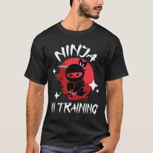 Camiseta Ninja Em Treinamento - Karate Taekwondo Mistura Ma