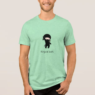 Camiseta Ninja feliz no coração