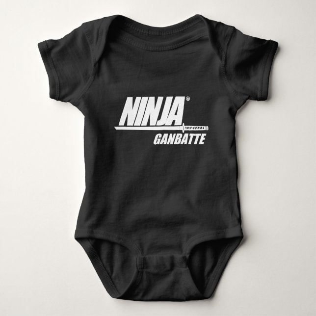 Camiseta Ninja Ganbatte (Frente)
