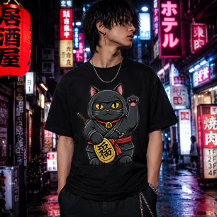 Camiseta Ninja Gato Convidador