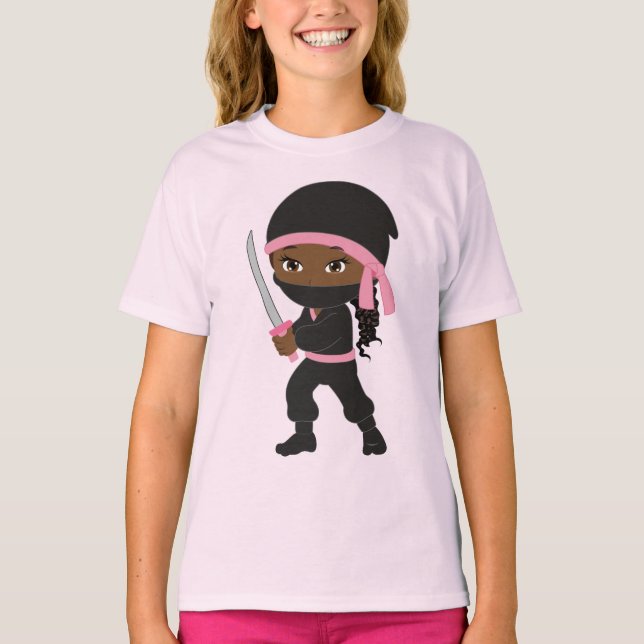 Camiseta Ninja Girl T Shirt (Frente)