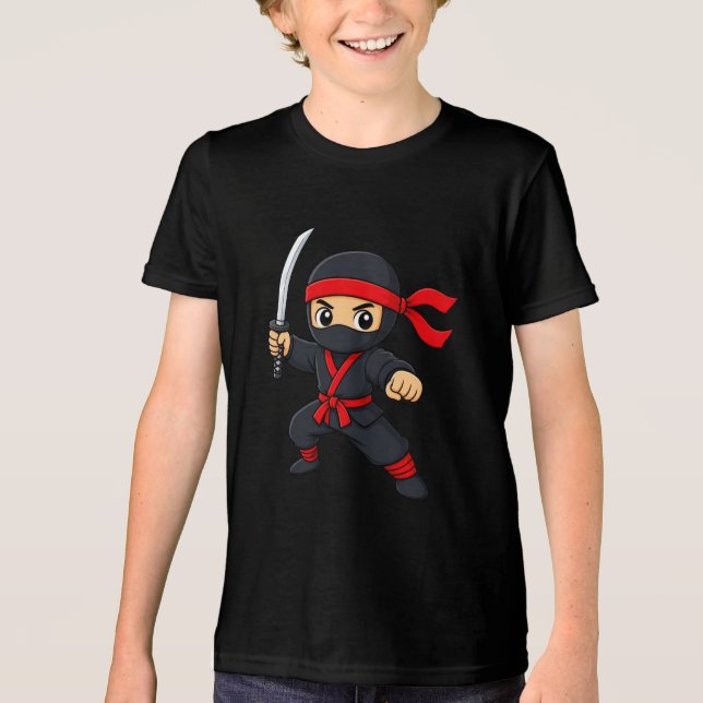🥷 Camiseta Ninja Guerreiro das Sombras (Frente)