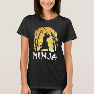 Camiseta Ninja Guerreiro Samurai Espada Katana Japonesa Ási