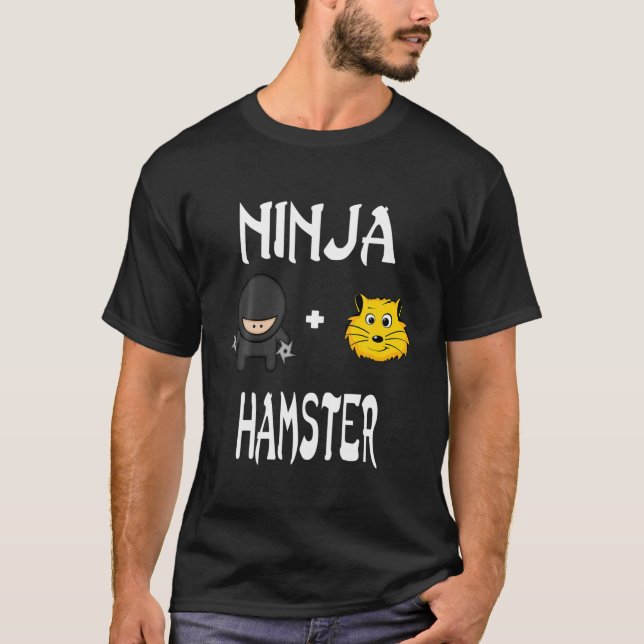Camiseta Ninja HAMSTER HAMSTER Ninja (Frente)